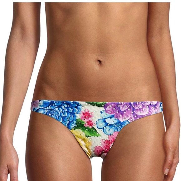 Farm Rio Rainbow Floral Bikini Bottom - Picture 1 of 4